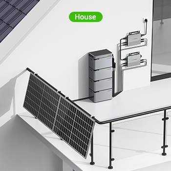 Centrale électrique de balcon LIONSHEE avec batterie de stockage 4KWH