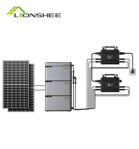 LIONSHEE Système de stockage d'énergie solaire pour balcon 3KWH