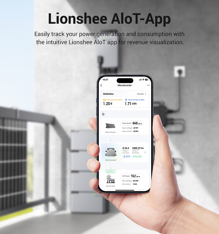 Batterie d'énergie portable LIONSHEE LS-L1024 3072Wh