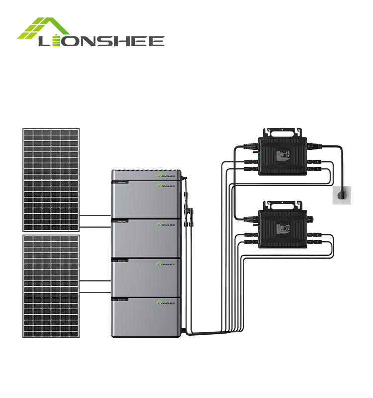 Centrale électrique de balcon LIONSHEE avec batterie de stockage 4KWH