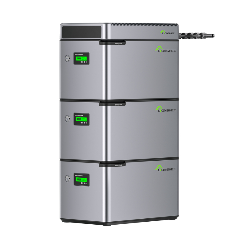 LS-L1024 Tension 52V Plage 40-58.4V Compatible 6 Unités Batterie D'énergie Polyvalente Réseau Connecté Hors Réseau Extérieur