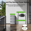 Batterie Portable Au Lithium,Stock Local En Allemagne, Pour Centrale Électrique, Système Solaire De Balcon